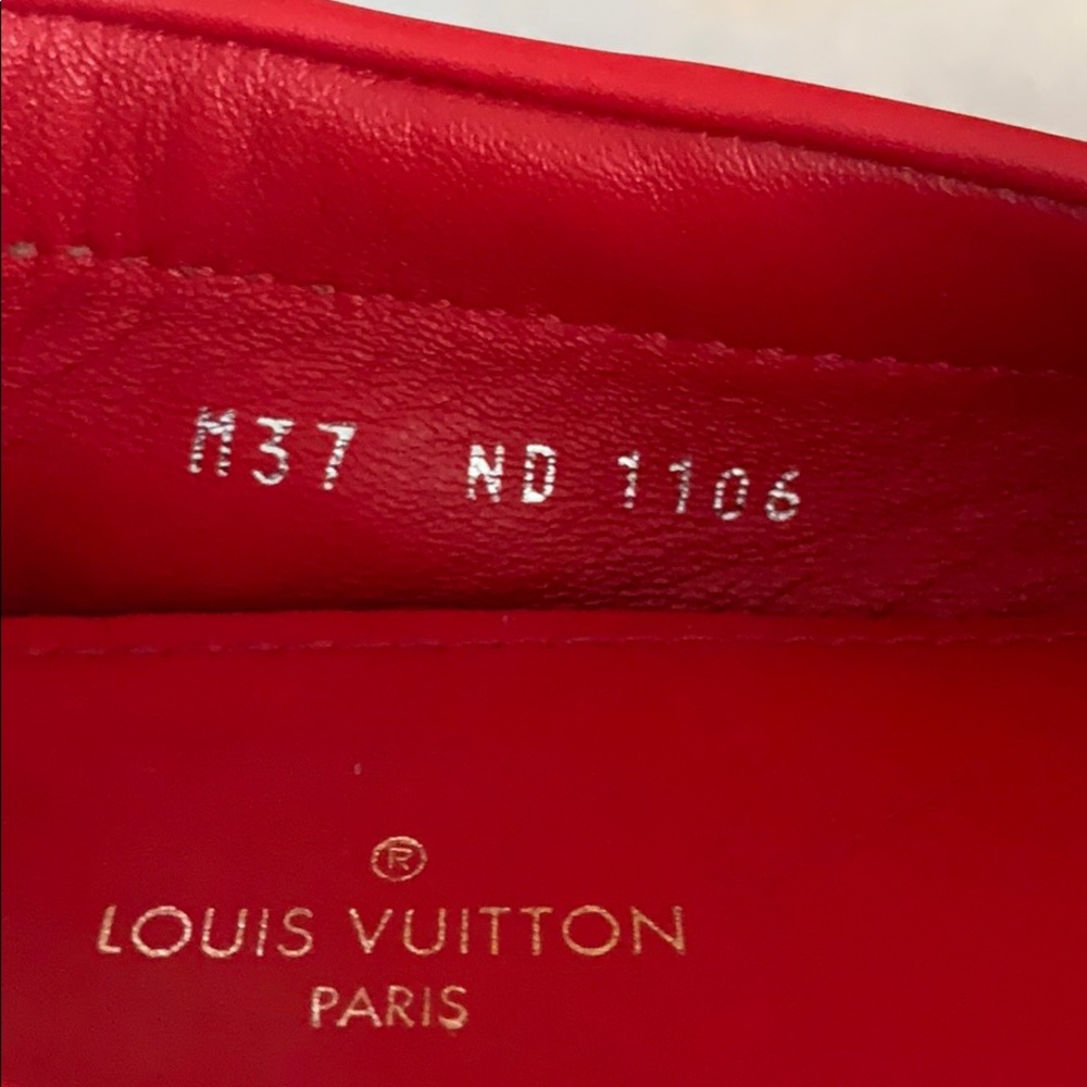 Louis Vuitton Gloria red flat loafer ♥️ - Picture 7 of 8